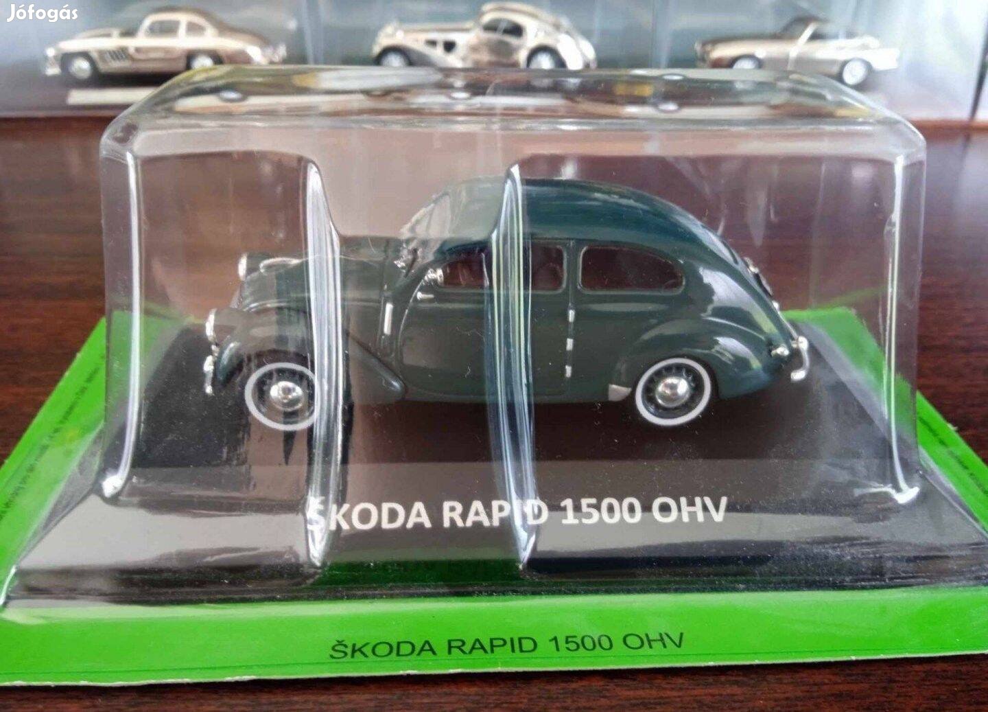 Skoda Rapid 1500 OHV kisauto modell 1/43 Eladó