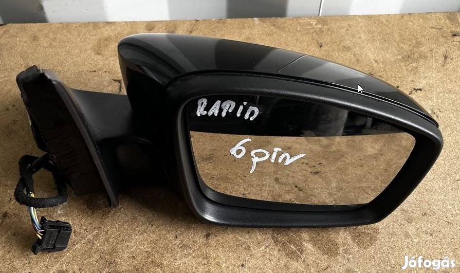Skoda Rapid jobb oldali visszapillantó tükör /6PIN/ 5jb857408k