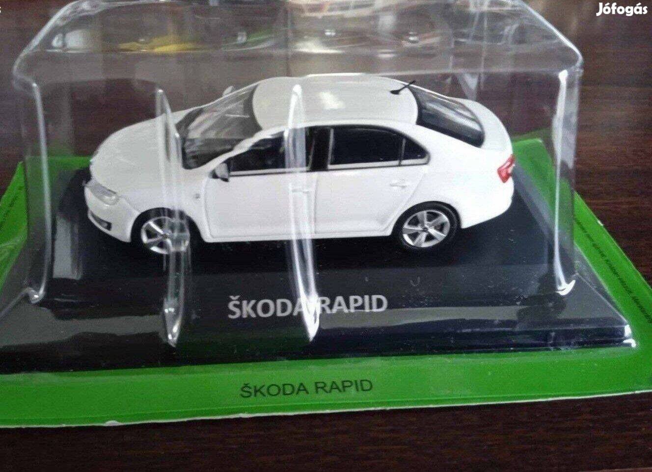 Skoda Rapid kisauto modell 1/43 Eladó