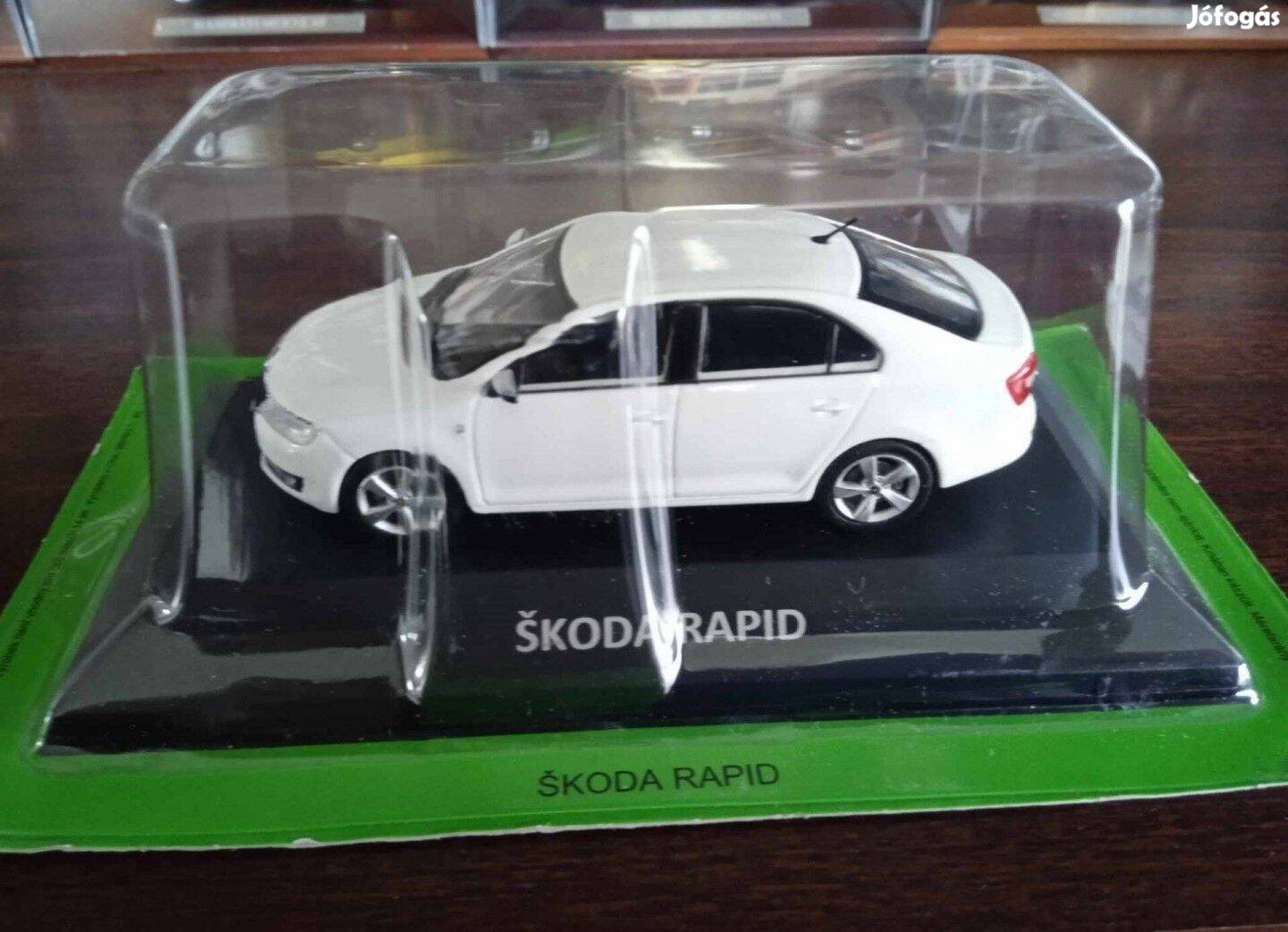 Skoda Rapid kisauto modell 1/43 Eladó