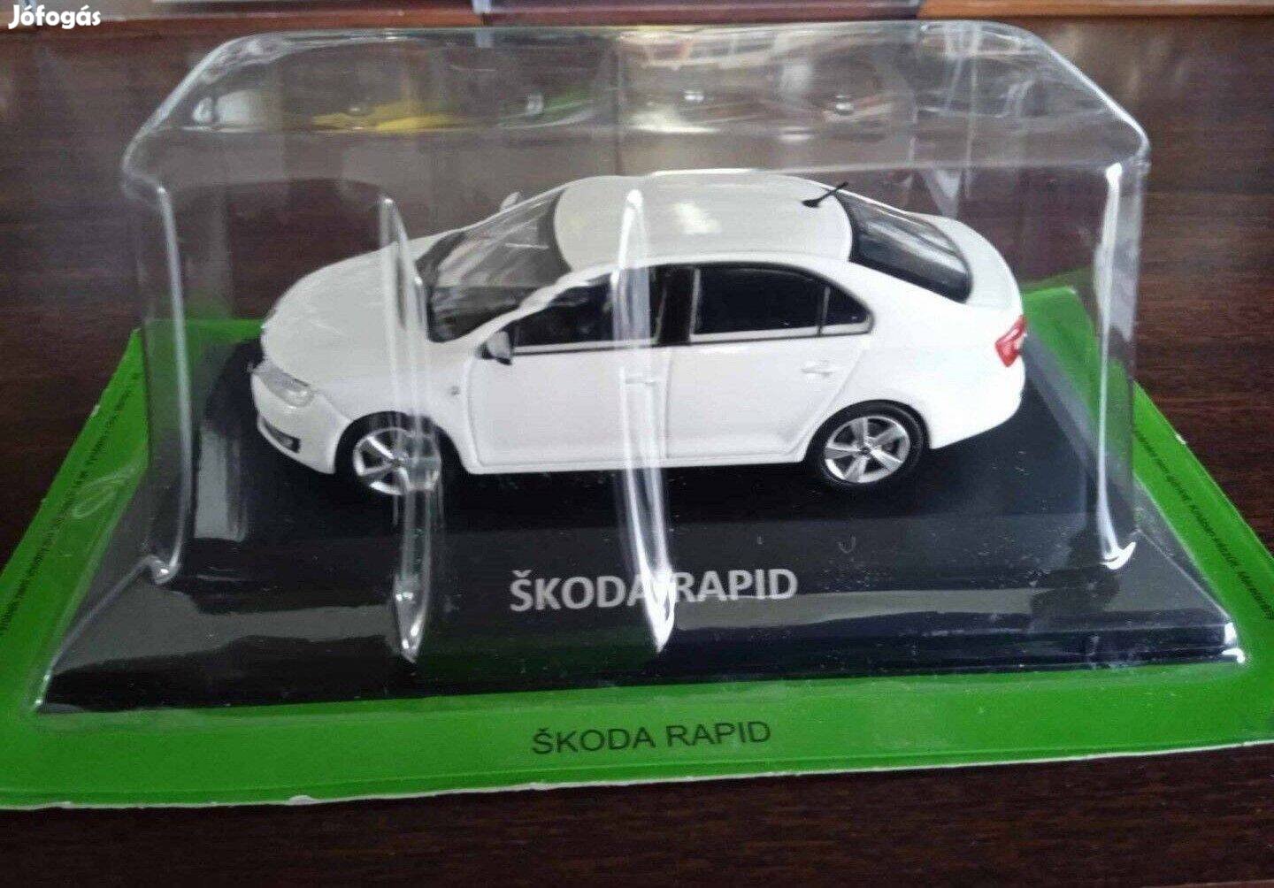 Skoda Rapid kisauto modell 1/43 Eladó