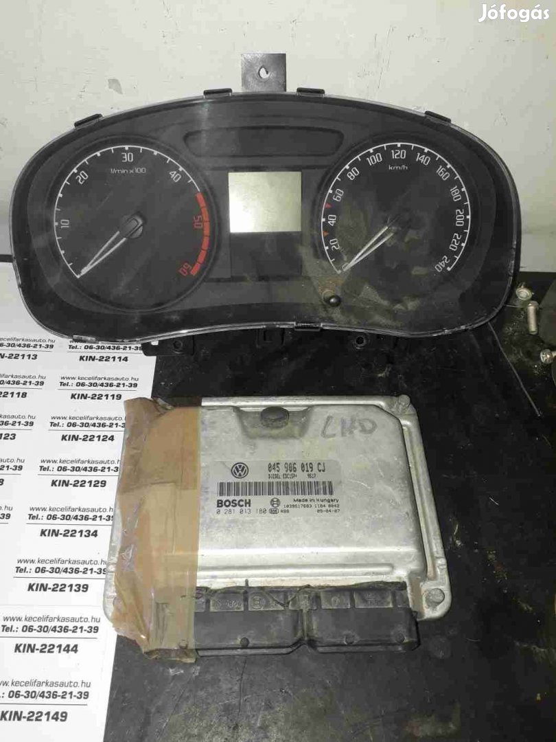 Skoda Roomster Motorvezérlő ECU Szett
