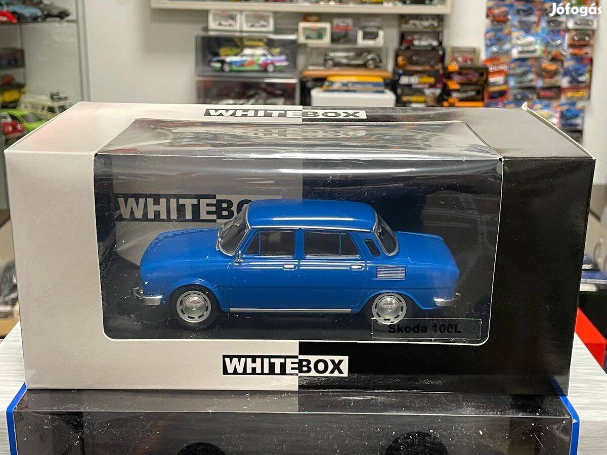 Skoda S100 L 1969 1:24 1/24 Whitebox