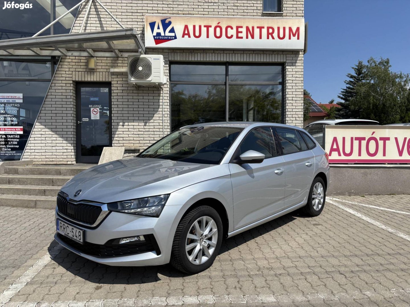 Skoda Scala 1.0 TSI Ambition Magyar-1 Tulaj-VEZ...