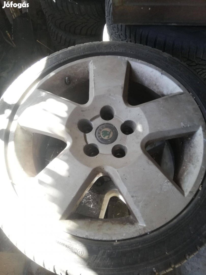 Skoda Superb 17"coll alufelni 4db, Azonnal vihető!
