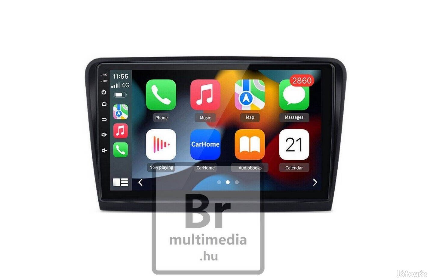 Skoda Superb Android Kijelző Rádió Multimédia Navigáció Carplay Hifi