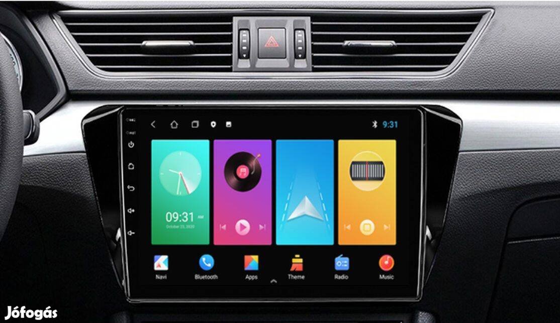 Skoda Superb Carplay Multimédia GPS Rádió Tolatókamerával