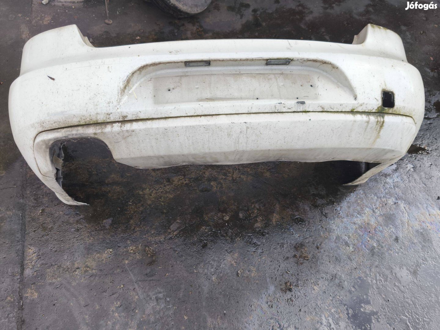 Skoda Superb II 2008-2013 sedan hátsó lökhárító