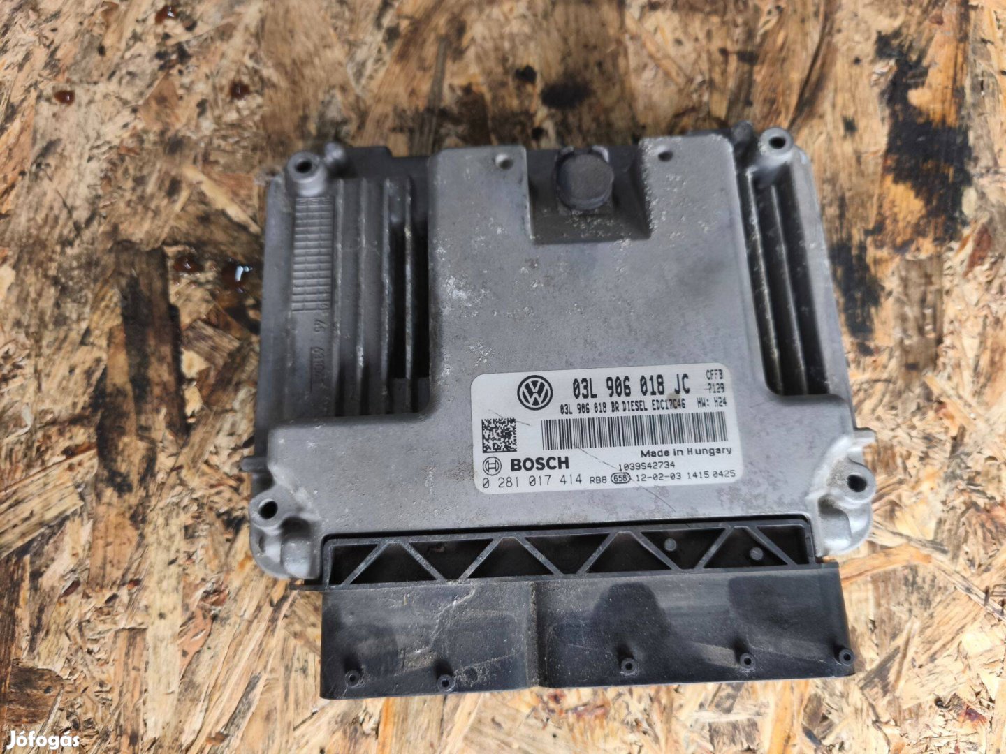 Skoda Superb II 2.0 TDI CFF motorvezérlő ECU