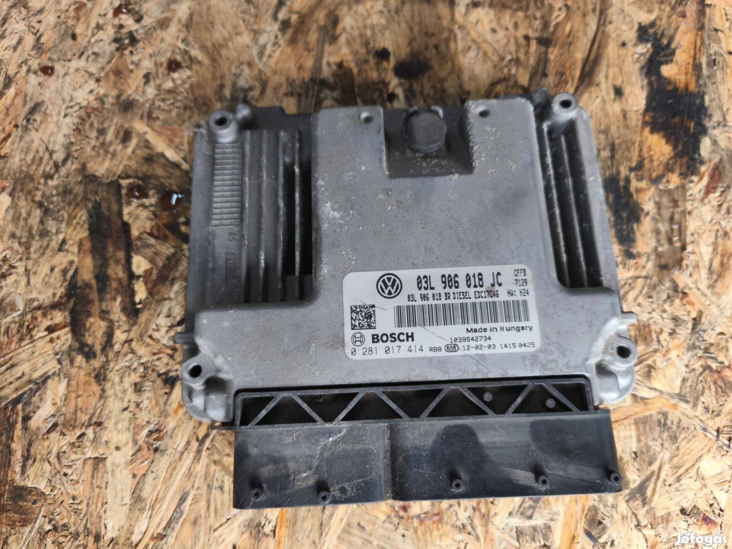 Skoda Superb II 2.0 TDI CFF motorvezérlő ECU