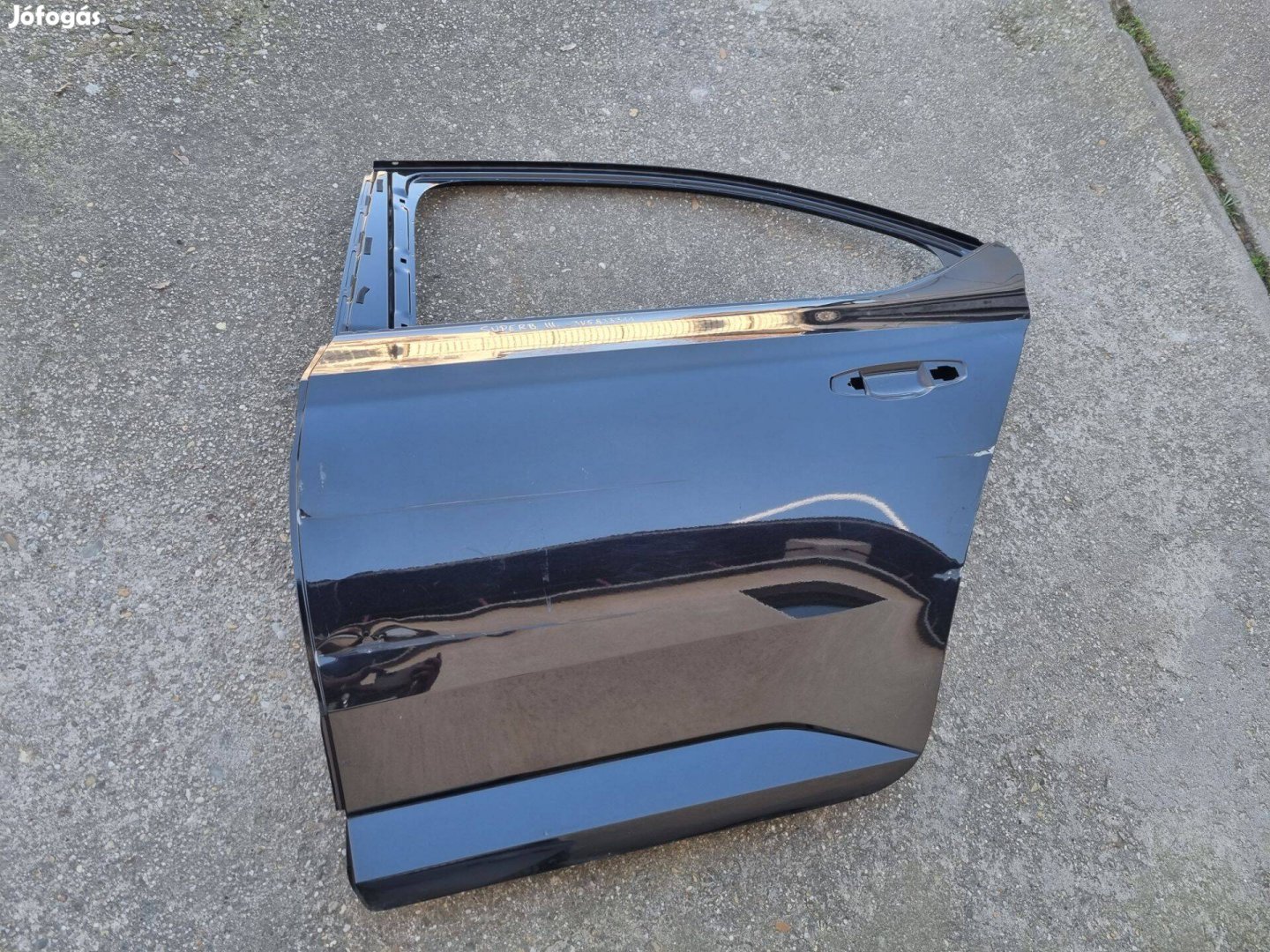 Skoda Superb bal hátsó ajtó 3V5833311