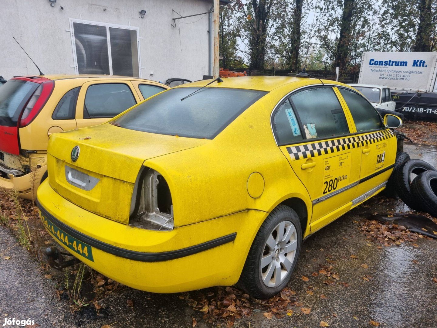 Skoda Superb jobb hátsó ajtó