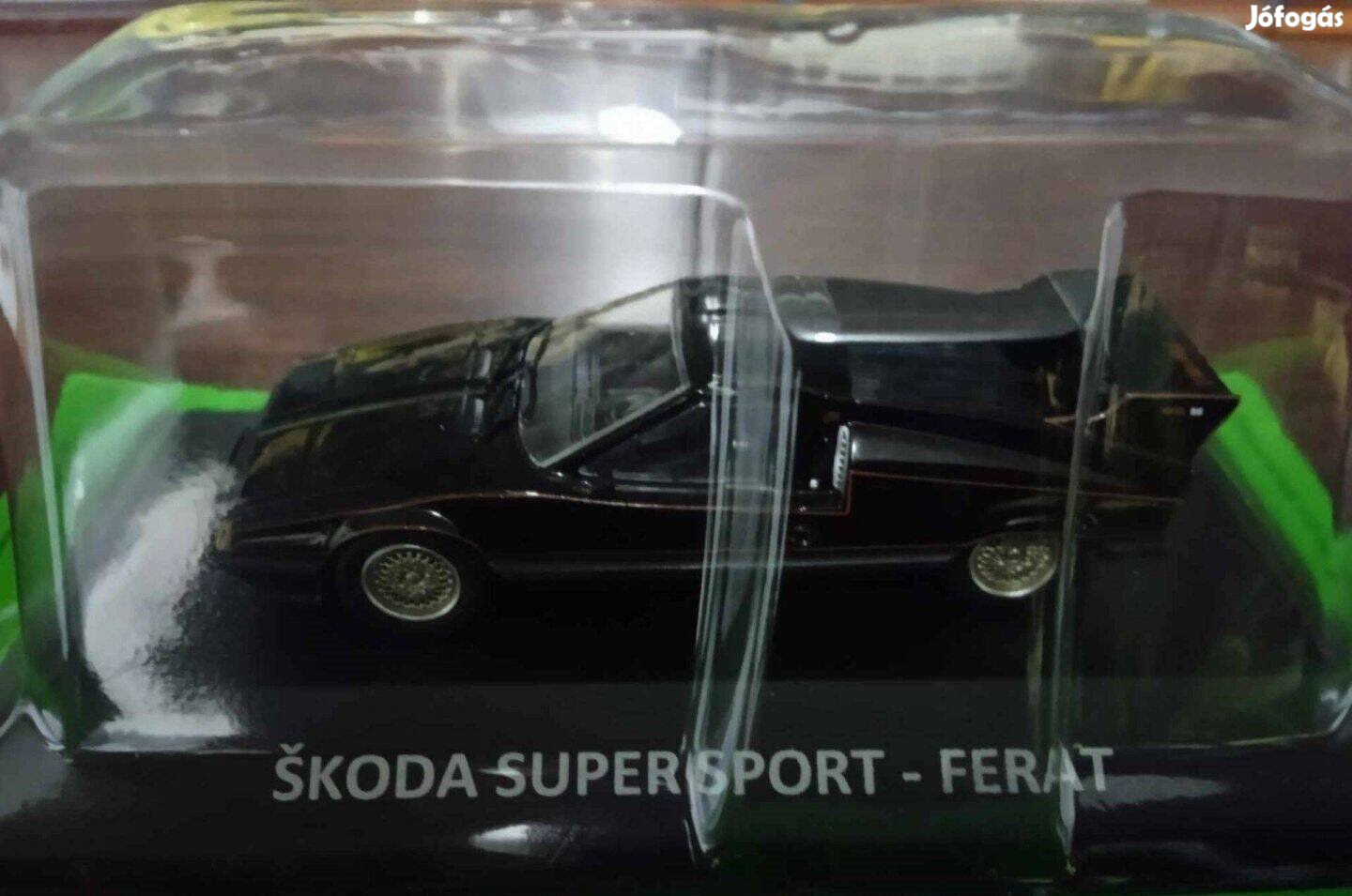 Skoda Supersport Ferat kisauto modell 1/43 Eladó