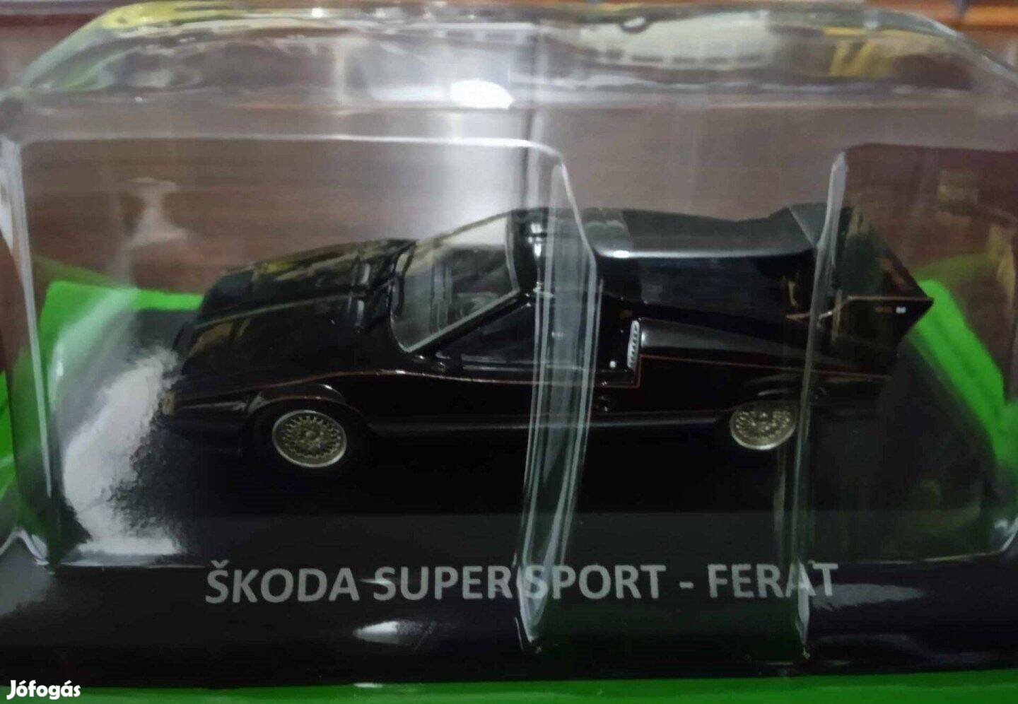 Skoda Supersport Ferat kisauto modell 1/43 Eladó