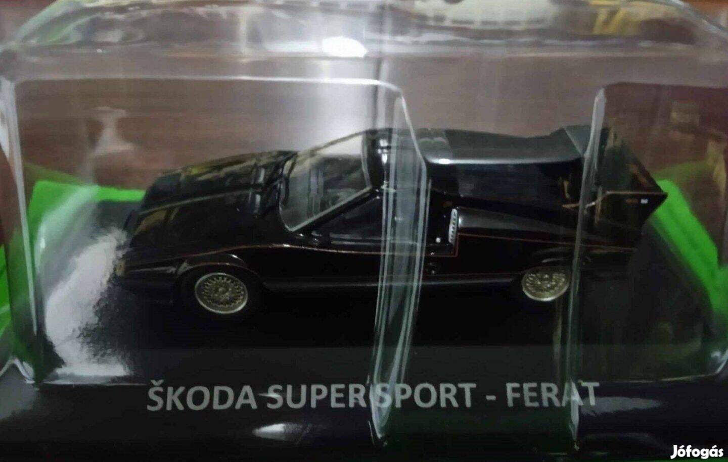 Skoda Supersport Ferat kisauto modell 1/43 Eladó