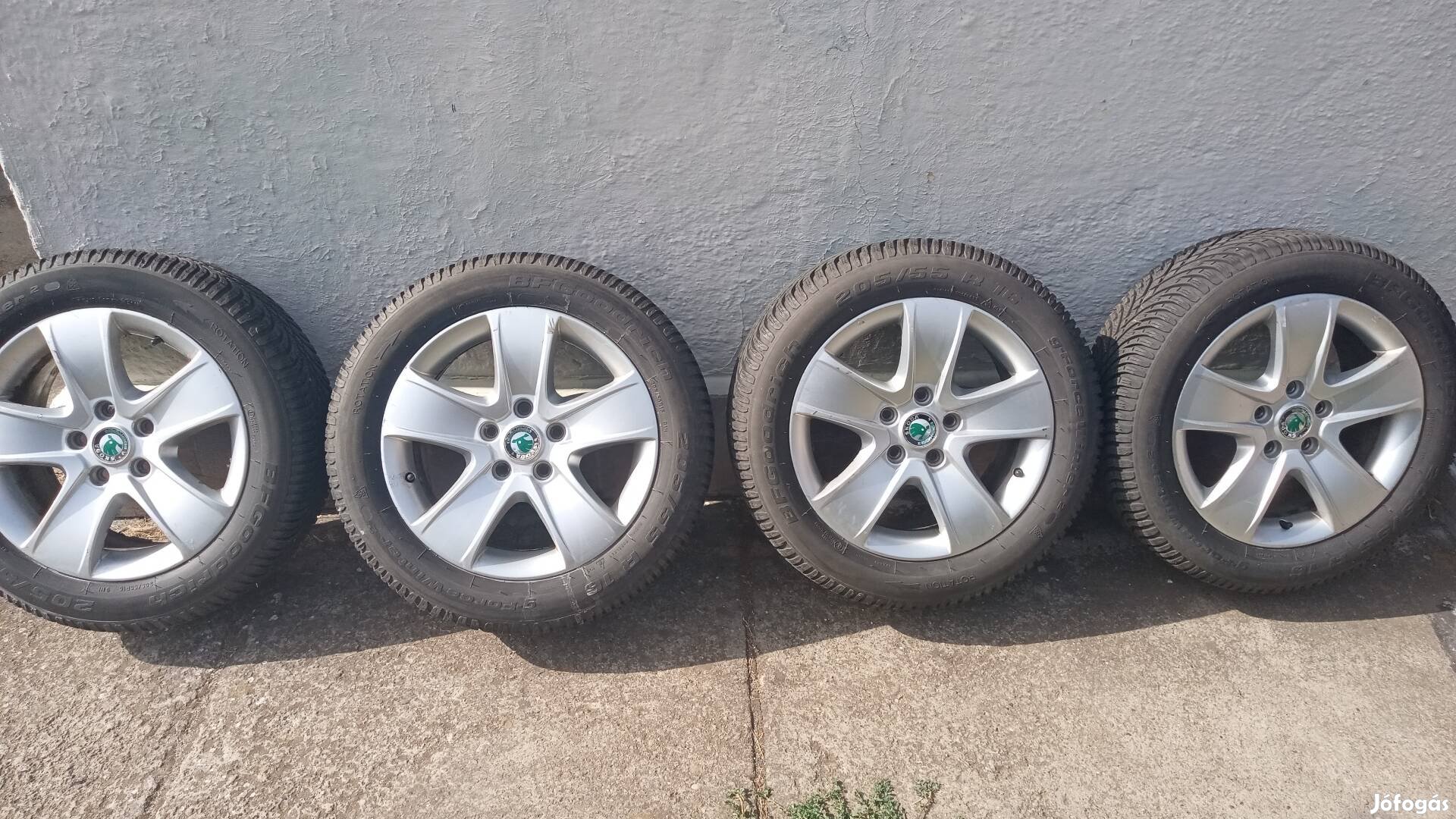 Skoda Téli Alufelni szett 16