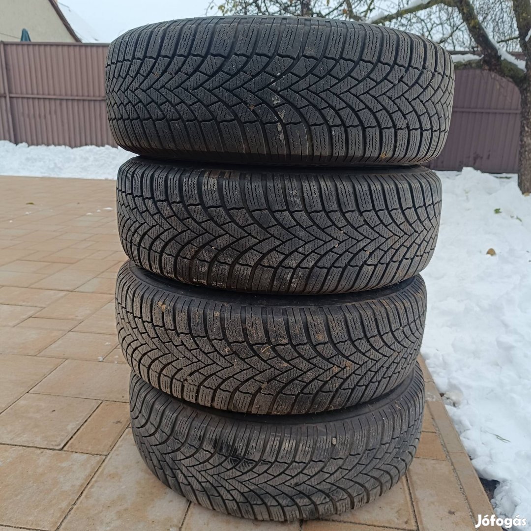 Skoda,VW,Seat felni  Bridgestone Blizzak téligumival 195/65r15