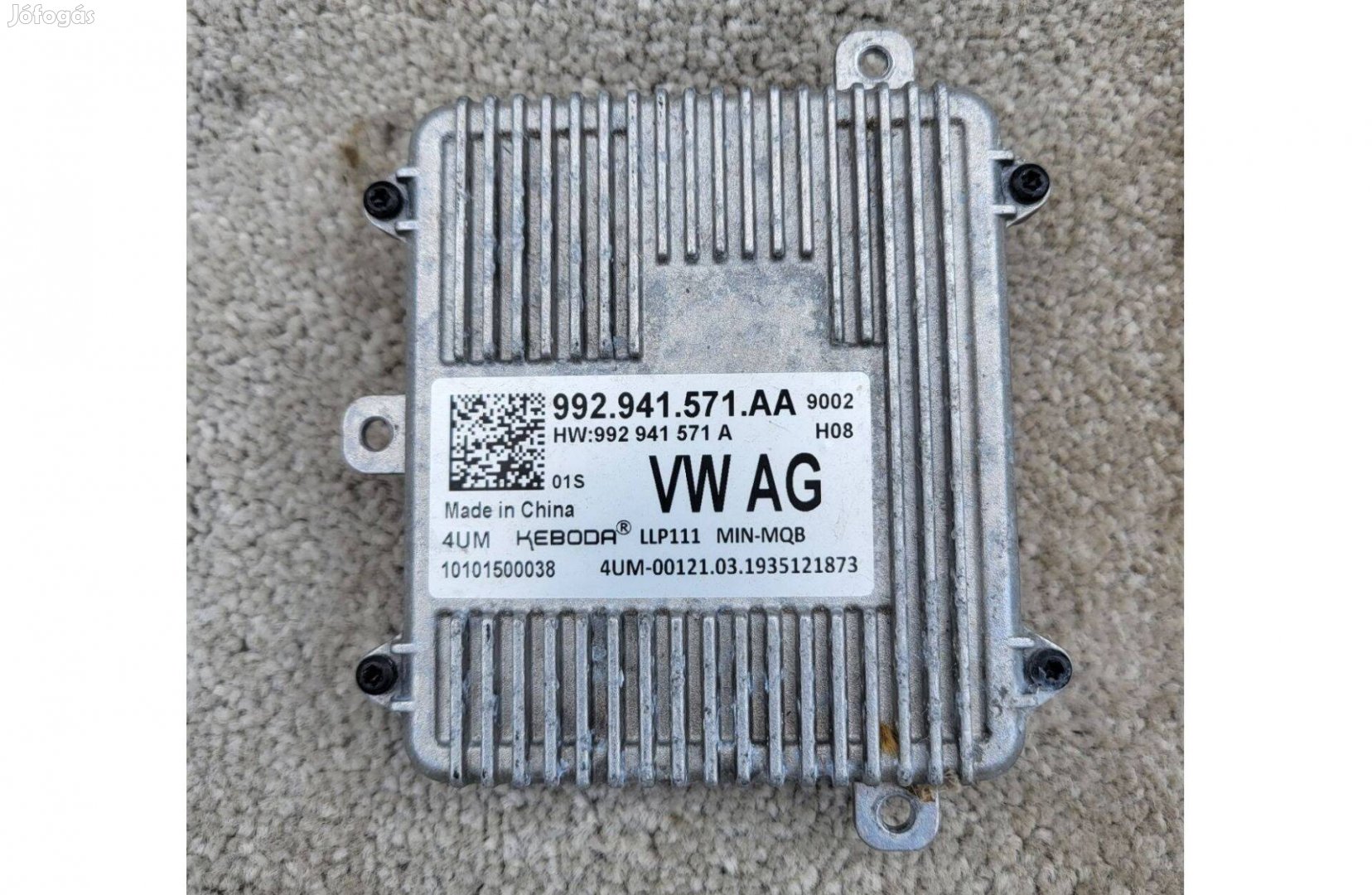 Skoda, Audi, Seat, Volkswagen gyári 992941571 fényszóró AA LED modul