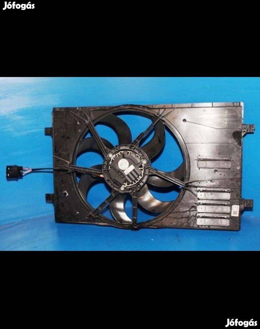 Skoda, Volkswagen, Audi 5Q0 959 455 BF ventilátor keret és elektronika