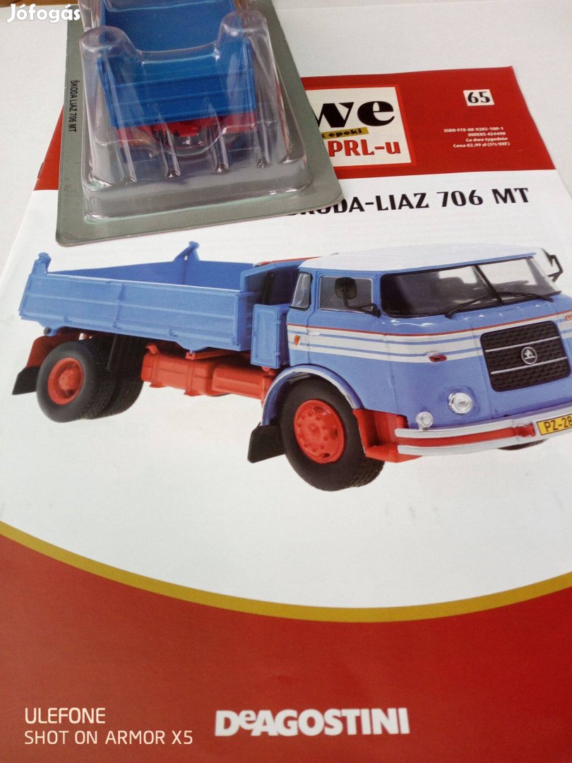 Skoda - LIAZ 706 MT modell Deagostini 1:43 Új!!!Bontatlan!!!