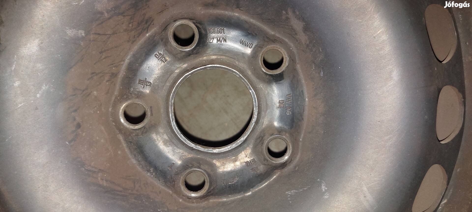 Skoda / VW 16" lemezfelni szett 5x112 ET45