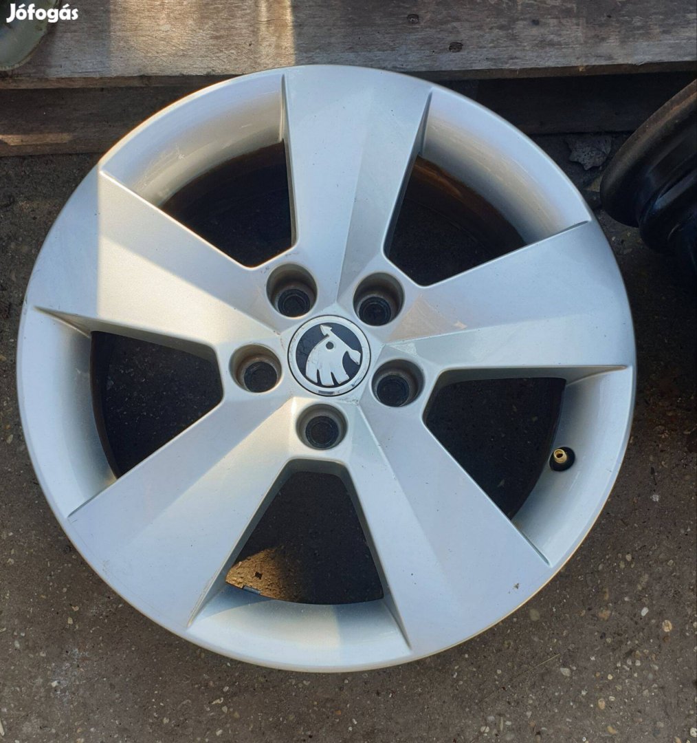 Skoda alufelni 1 db 15'"col fabia skala 5x100
