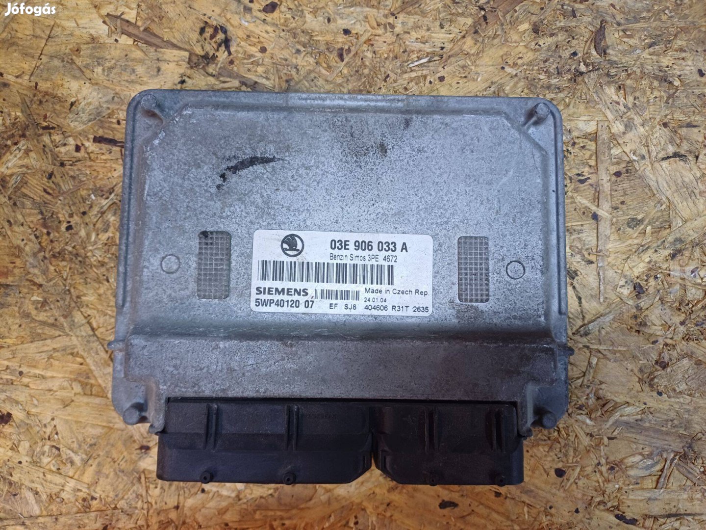 Skoda fabia 1999-2007 1.2 12V Benzines Motorvezérlő 03E906033A