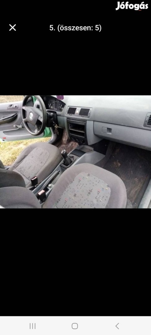 Skoda fabia 1.4 mpi bontott alkatrészek 