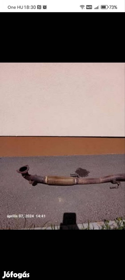 Skoda fabia első kipufogó