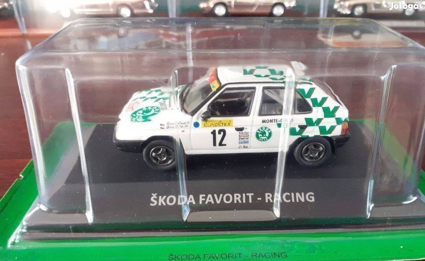 Skoda favorit racing kisauto modell 143 Eladó