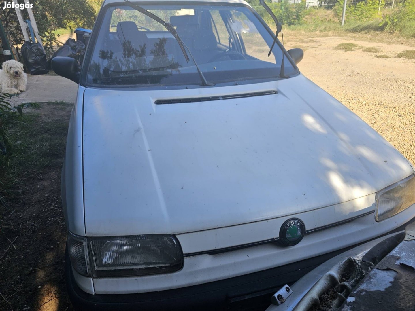 Skoda felicia fehér motorháztető 10000