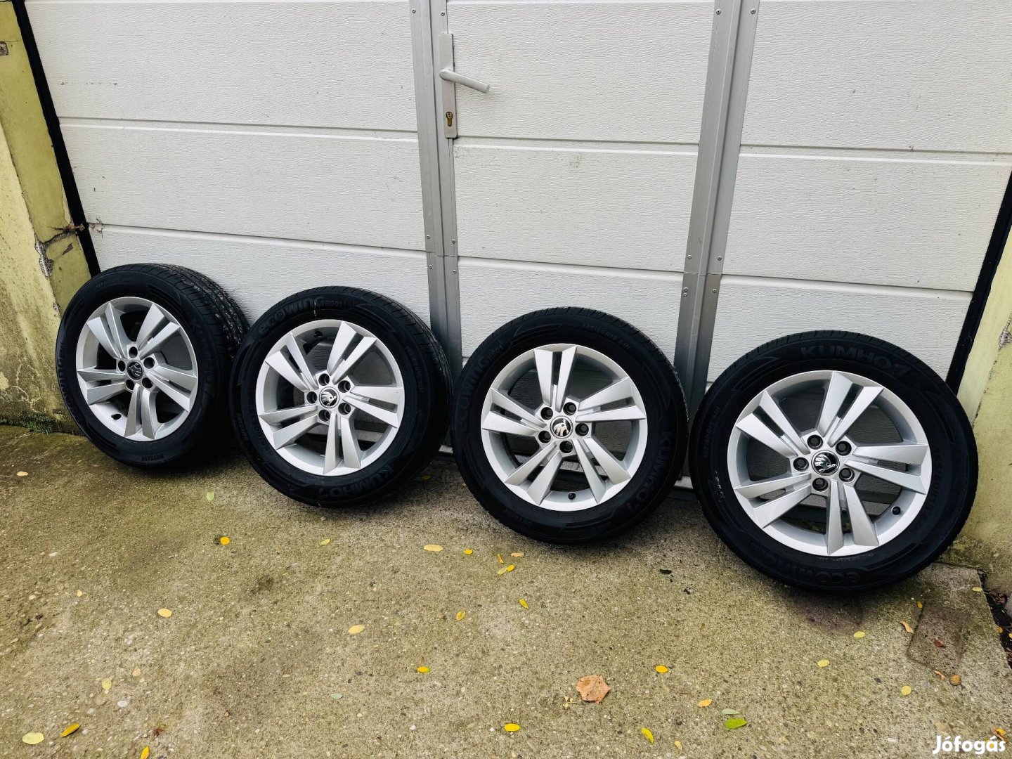 Skoda gyári alufelni 15