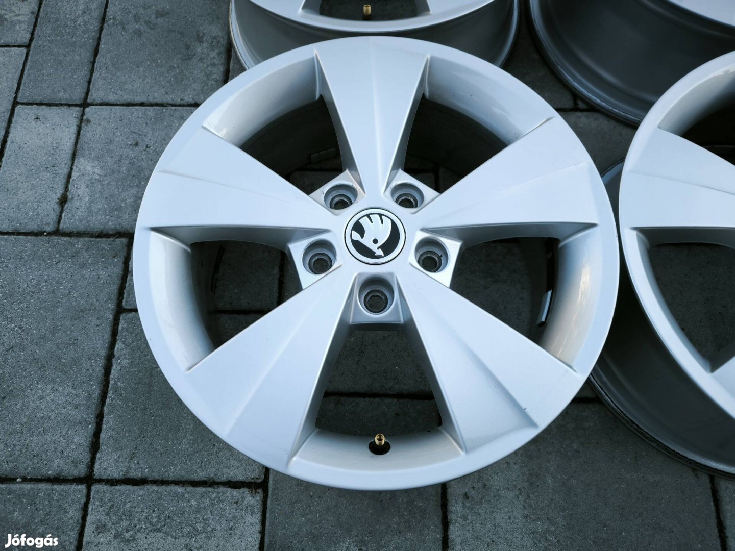 Skoda gyári alufelni 16"