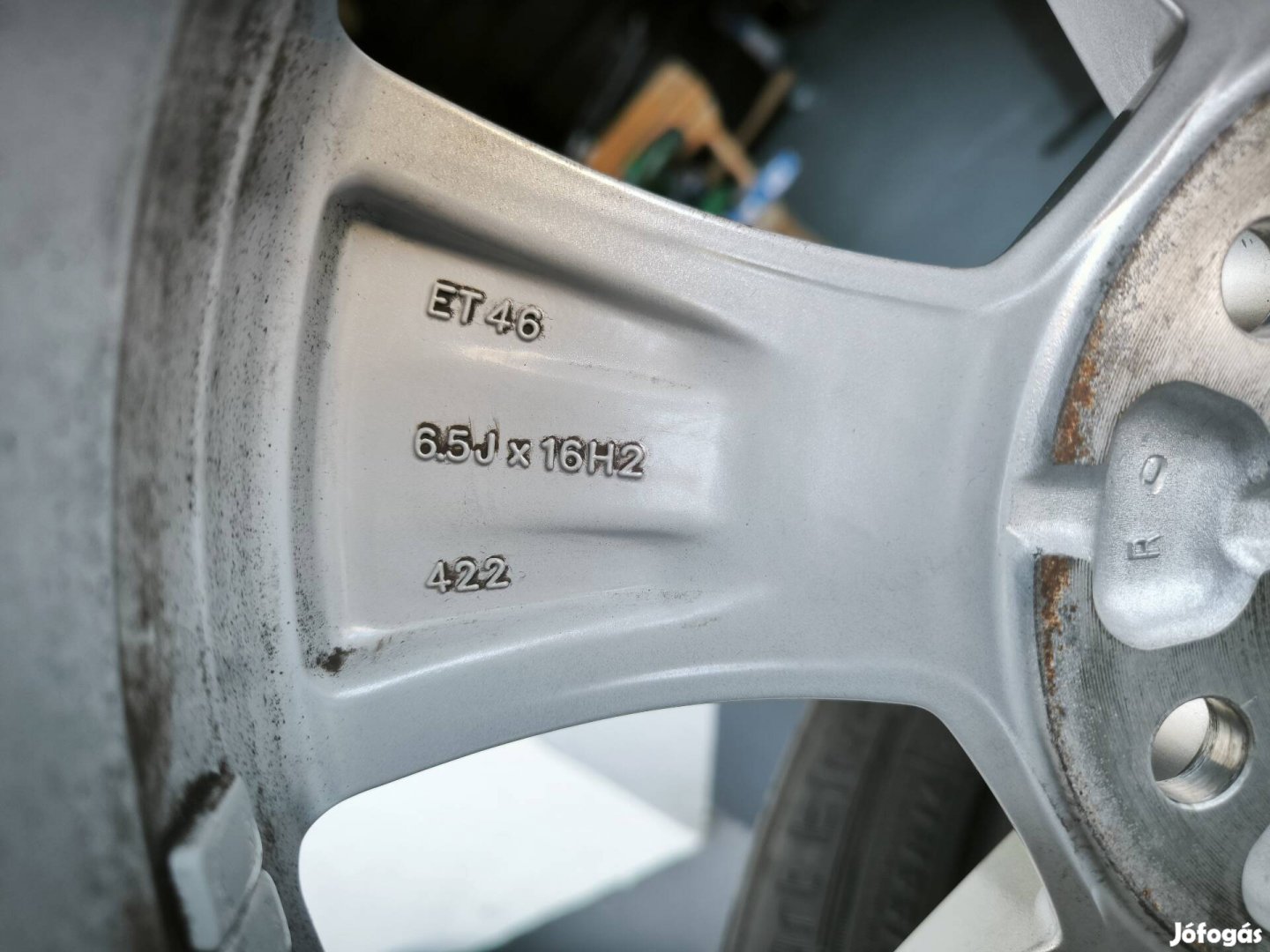 Skoda gyári alufelni 16"