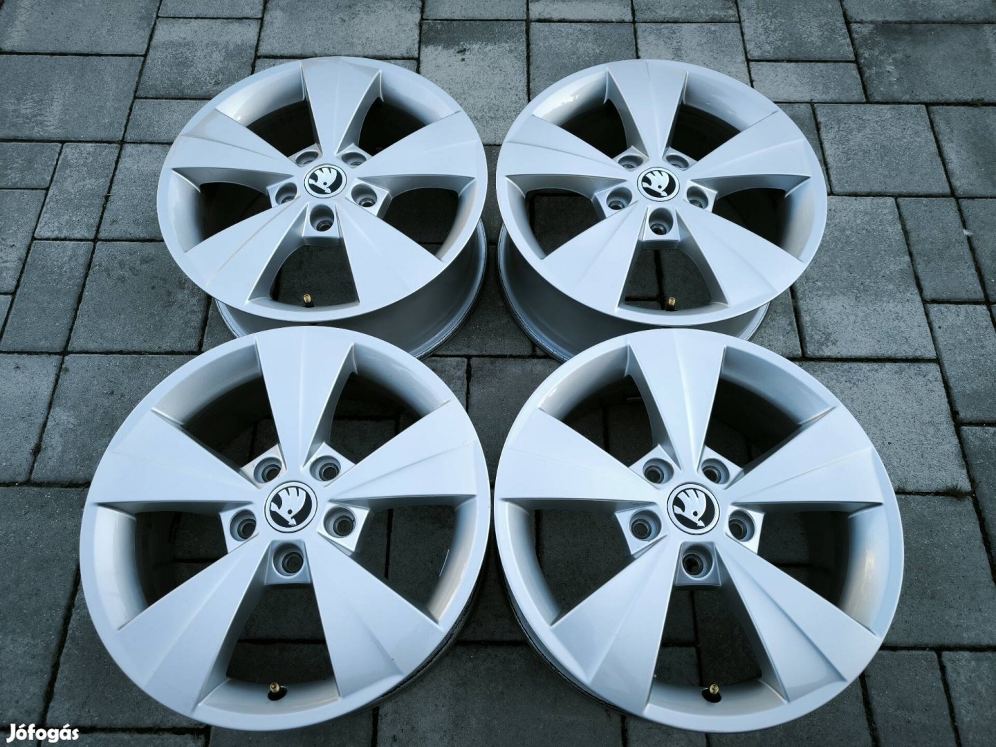 Skoda gyári alufelni 16"