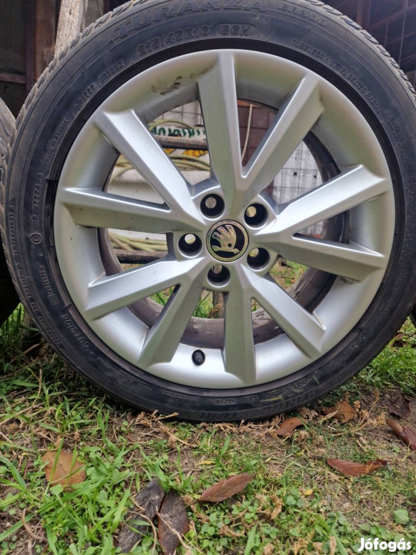 Skoda gyári alufelni 16"