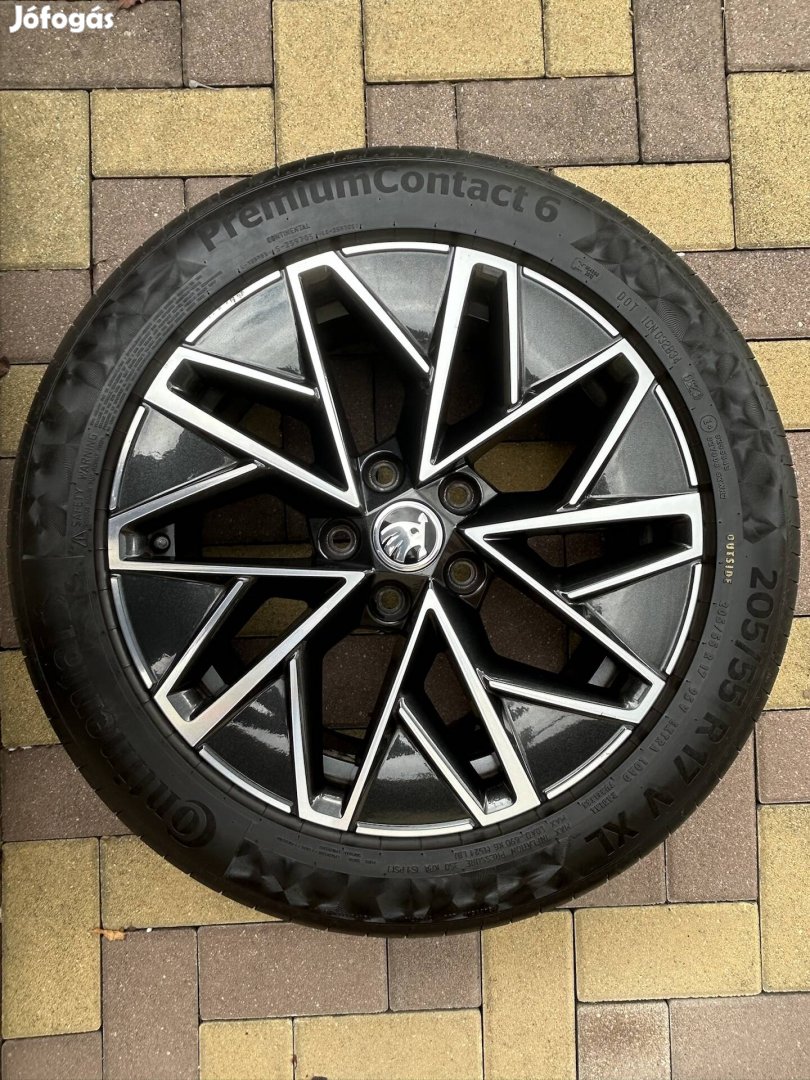 Skoda gyári alufelni R17