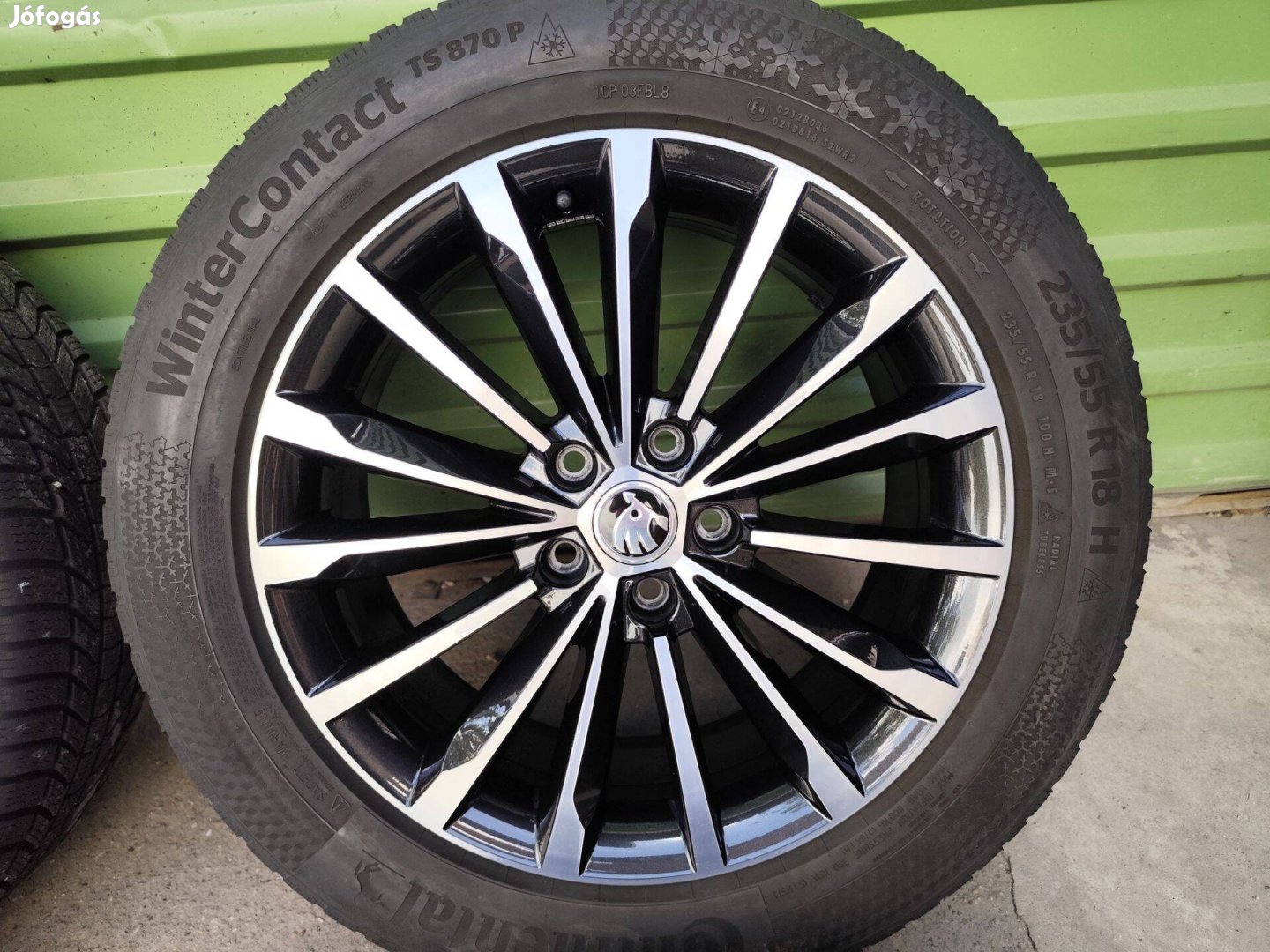 Skoda kodiaq VW tiguan gyári alufelni 5x112 18"