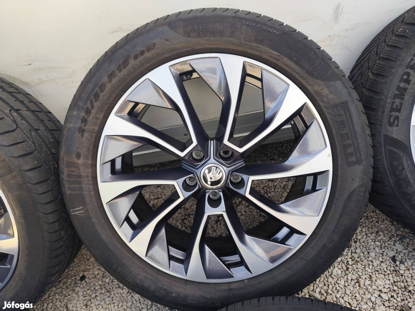 Skoda kodiaq VW tiguan gyári alufelni 5x112 19"