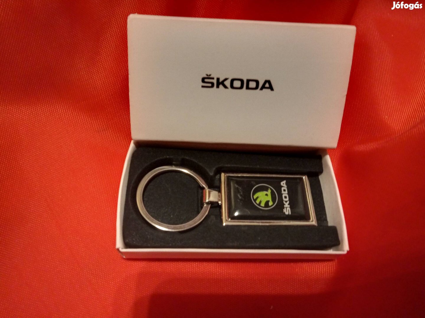 Skoda kulcstartó 
