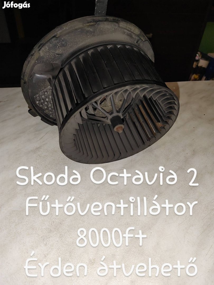 Skoda octavia 2 fűtőventillátor