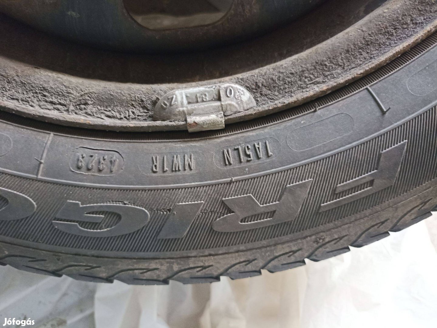 Skoda roomster/fabia téli gumi felnin