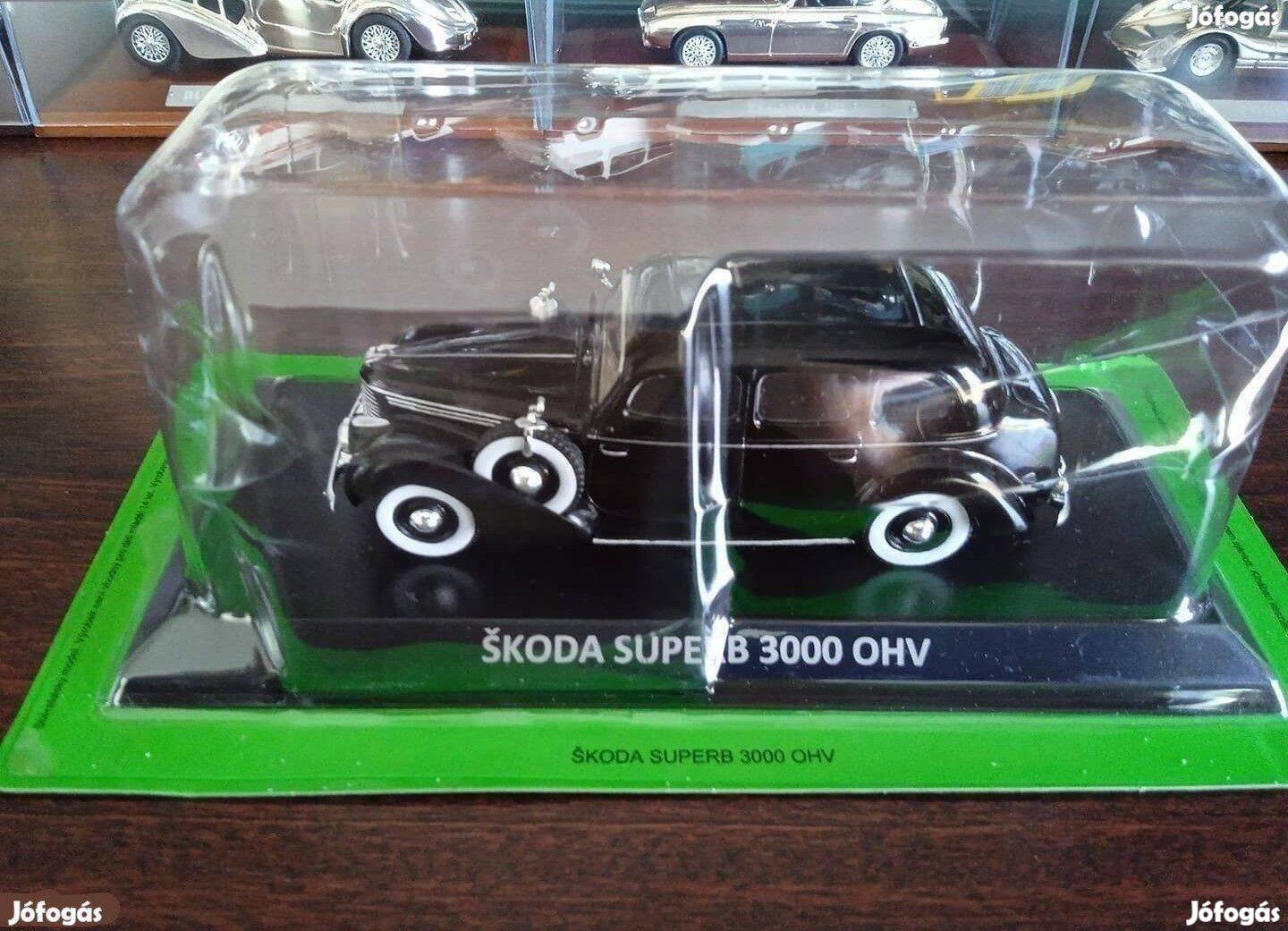 Skoda super B 3000 OHV kisauto modell 1/43 Eladó