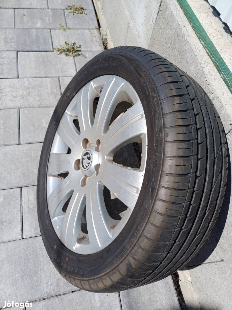 Skoda superb 17" alufelni 
