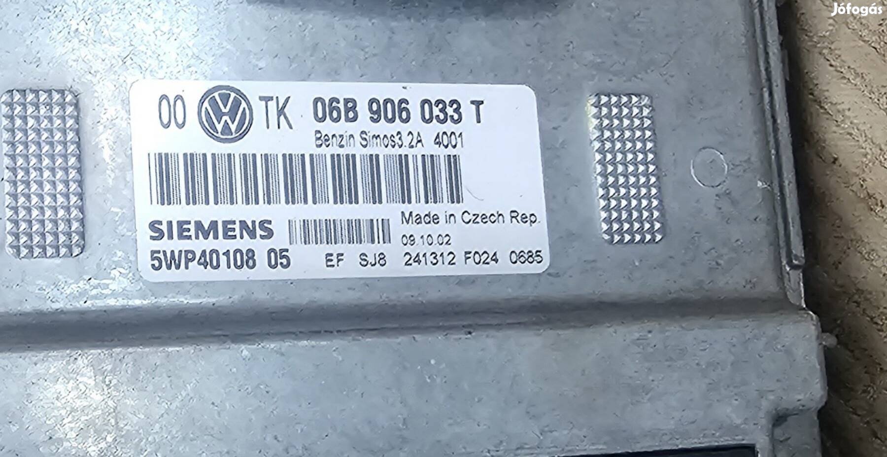 Skoda superb Motorvezérlő komputer elektronika ecu 22000