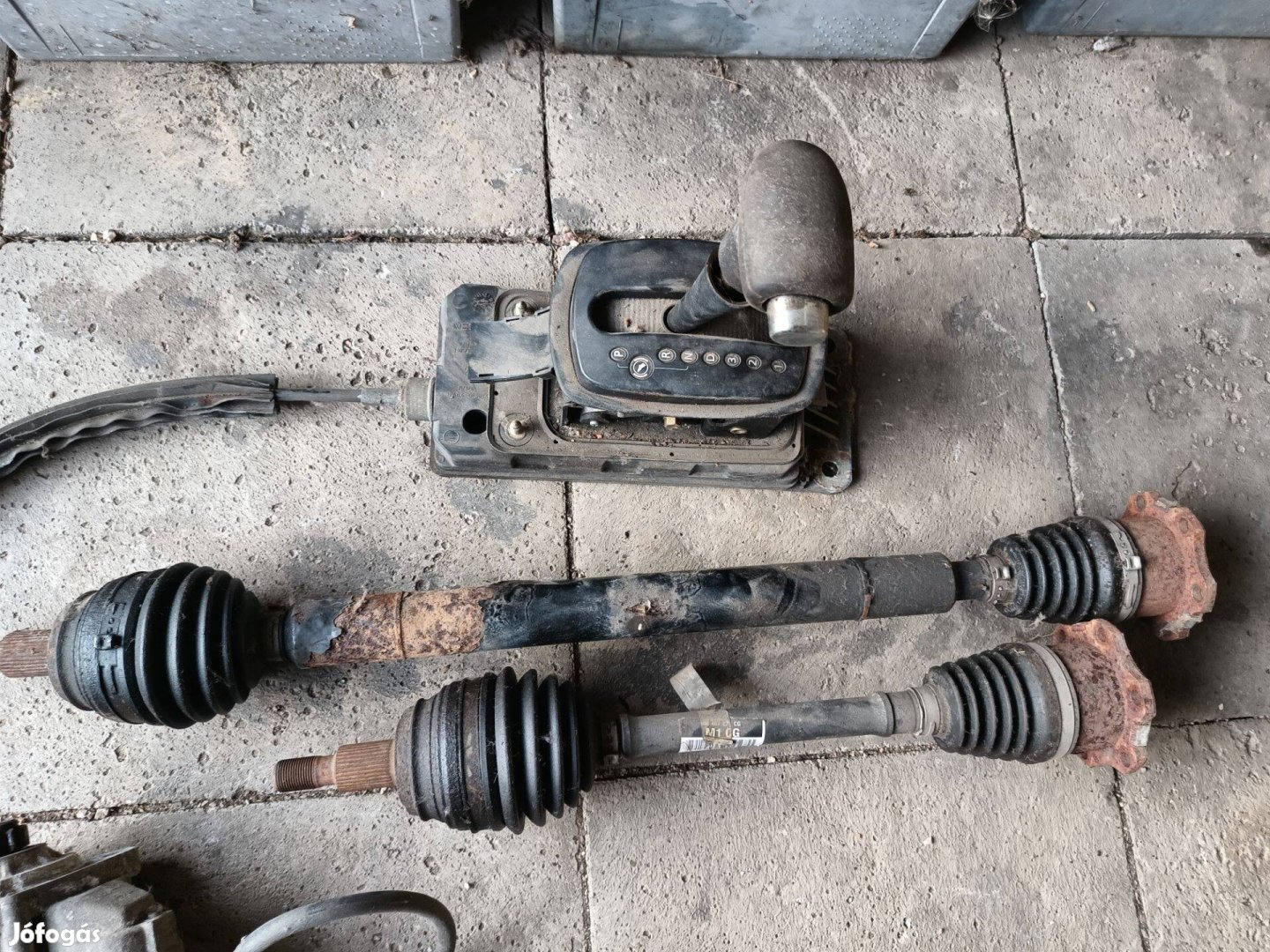 Skoda volkswagen vw seat audi automata féltengely öninditó kulissza