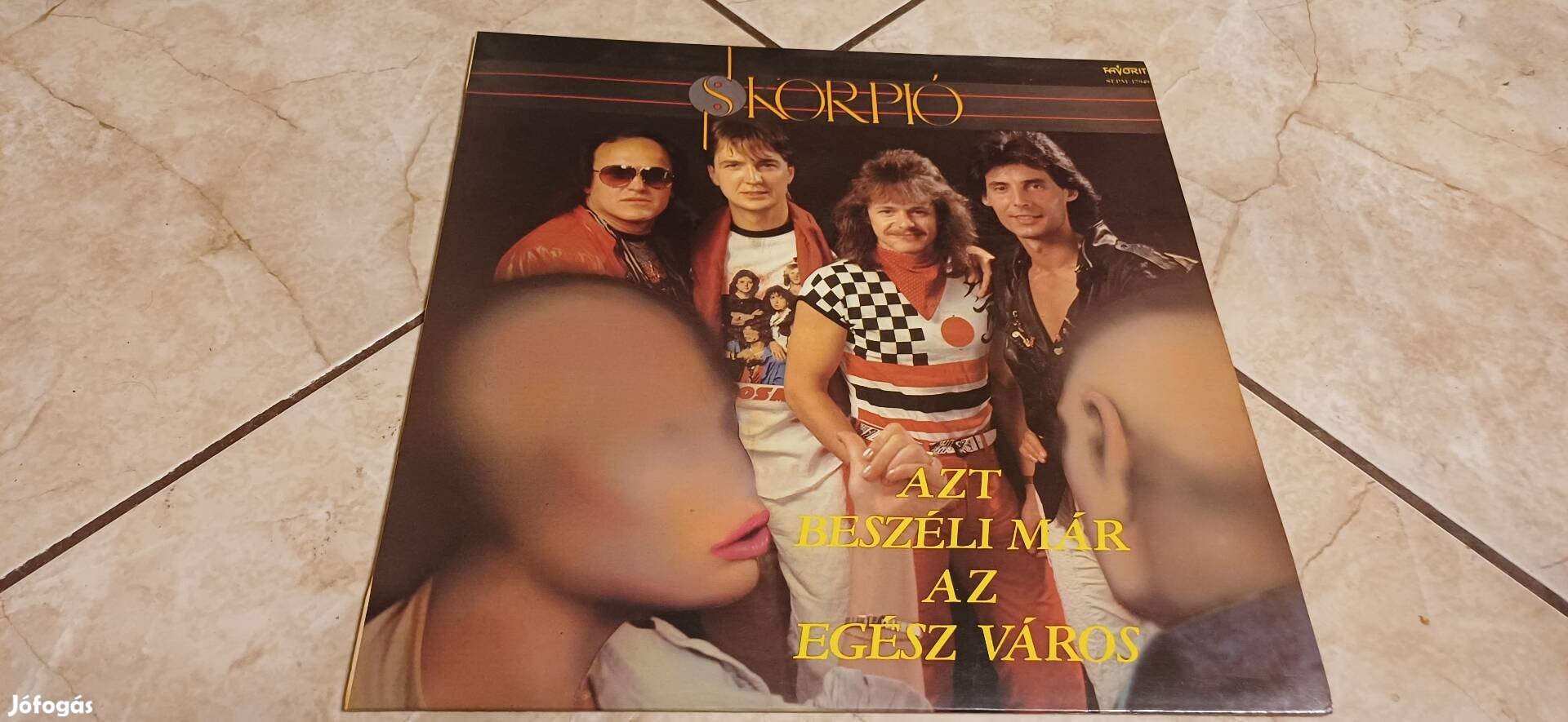 Skorpió Azt beszéli bakelit hanglemez
