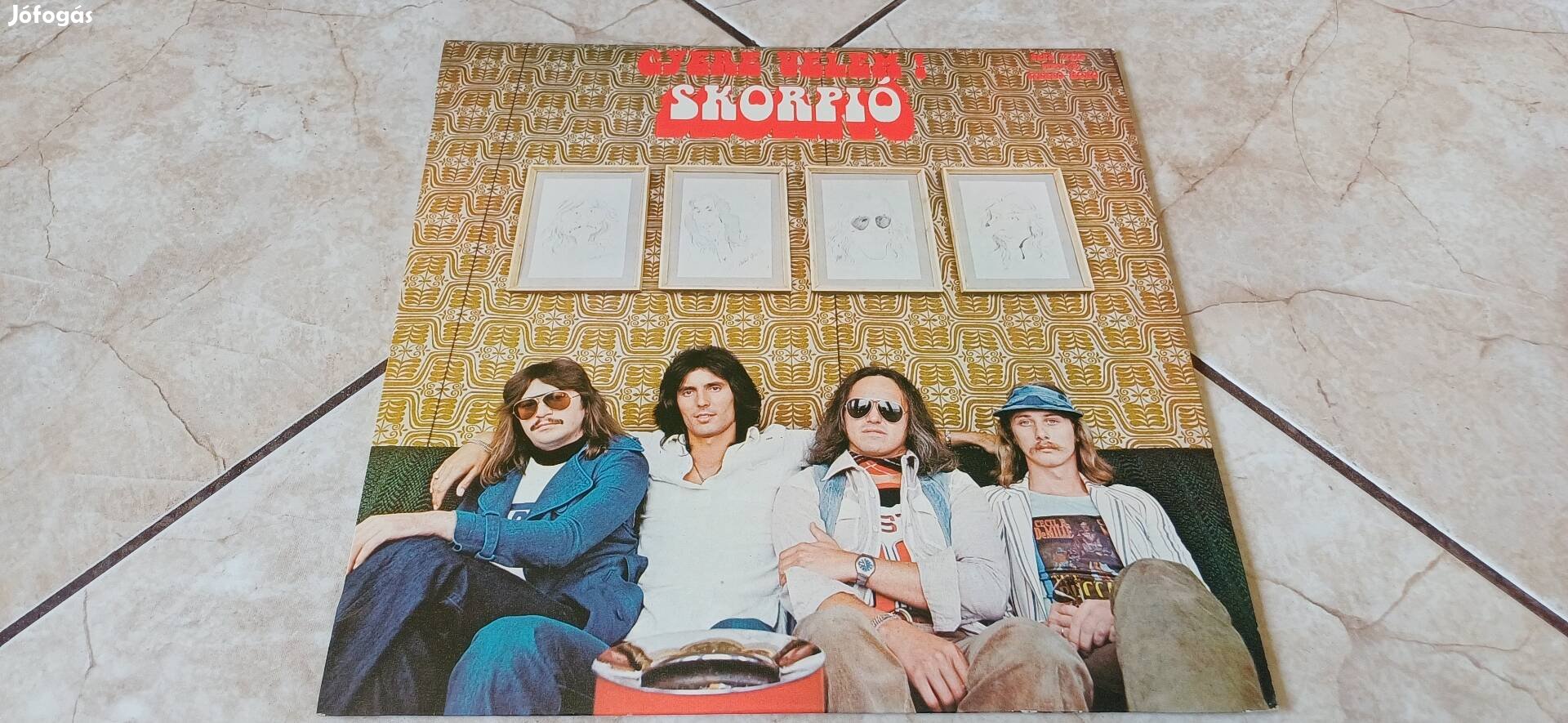 Skorpió Gyere velem bakelit hanglemez