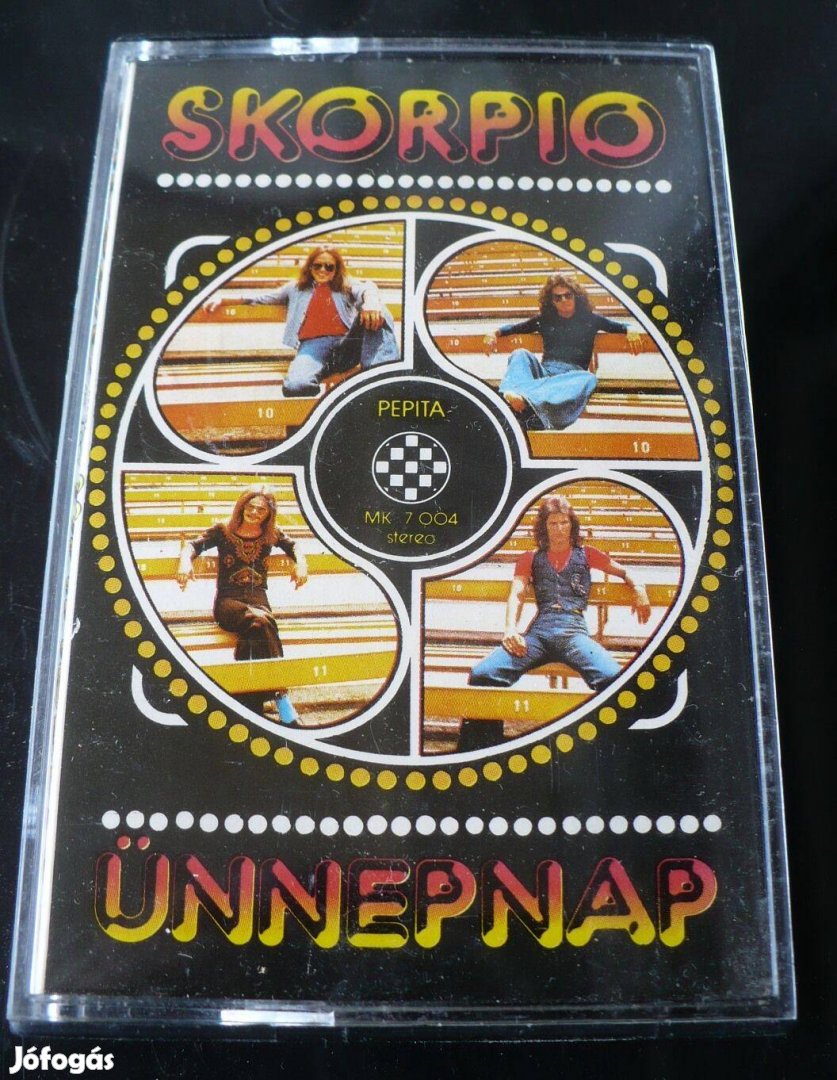 Skorpió: Ünnepnap (kazetta-ritkaság)