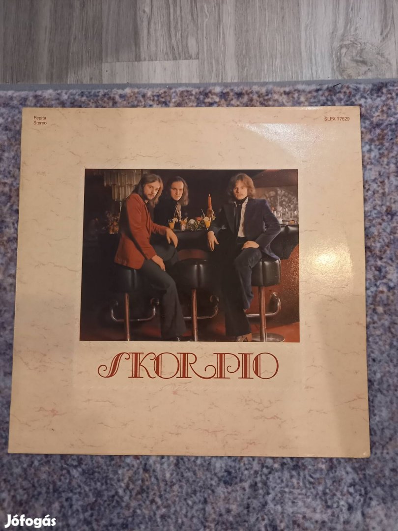 Skorpió bakelit lemez
